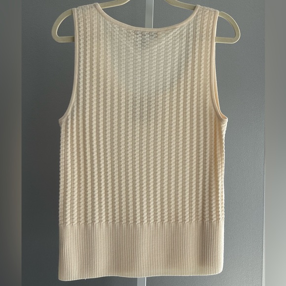 NWT ivory St. John knit top - Picture 2 of 2
